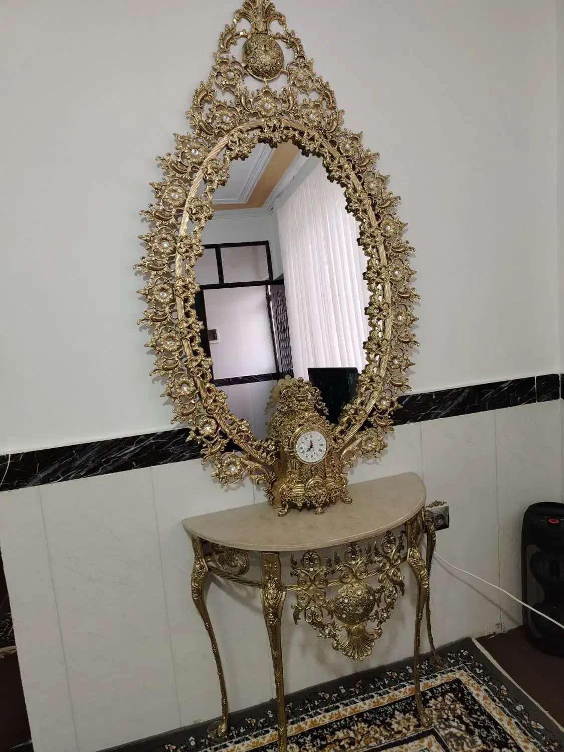 آینه کنسول نو طرح برنز|بوفه، ویترین، کنسول|سنندج, |دیوار