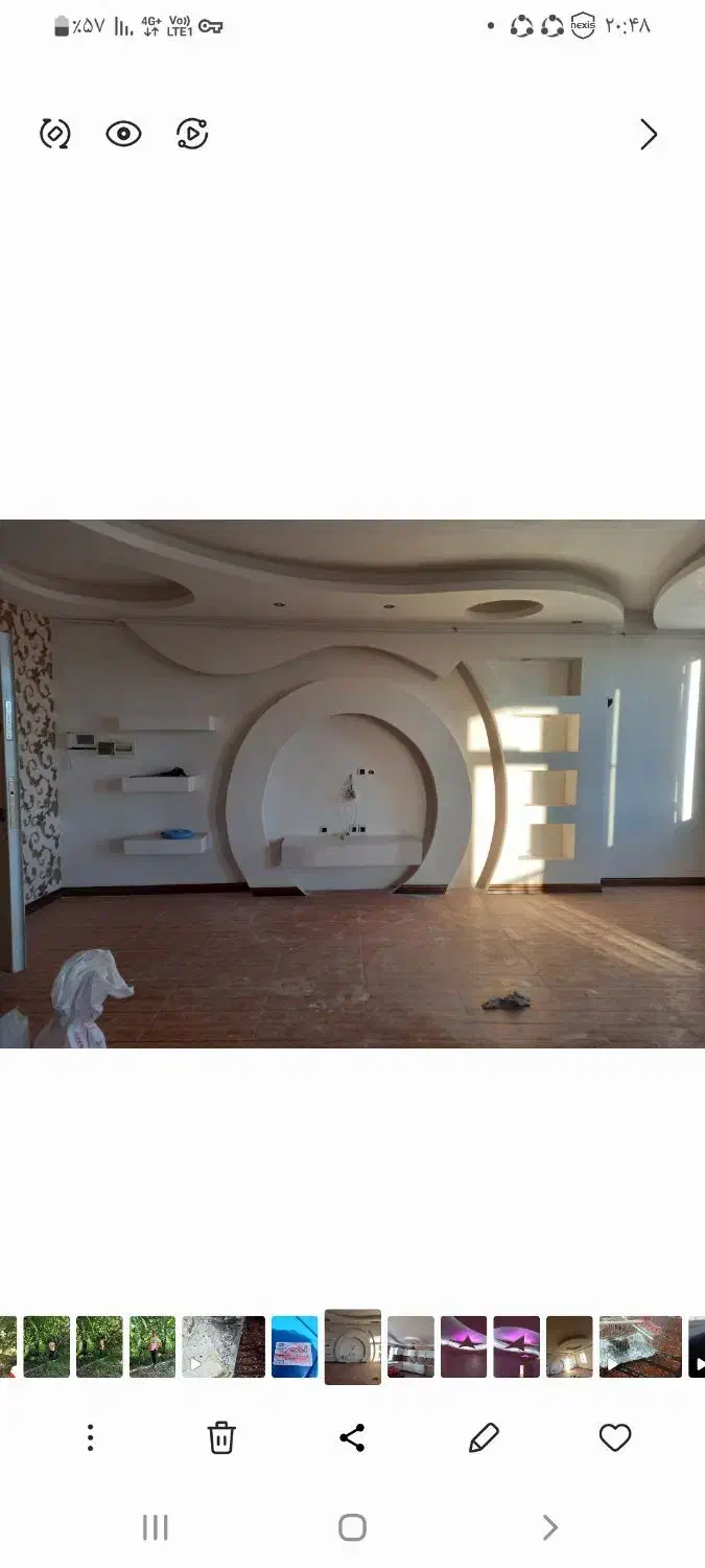 گچکاری ابزار کاری لکه گیری|خدمات پیشه و مهارت|آبیک, |دیوار