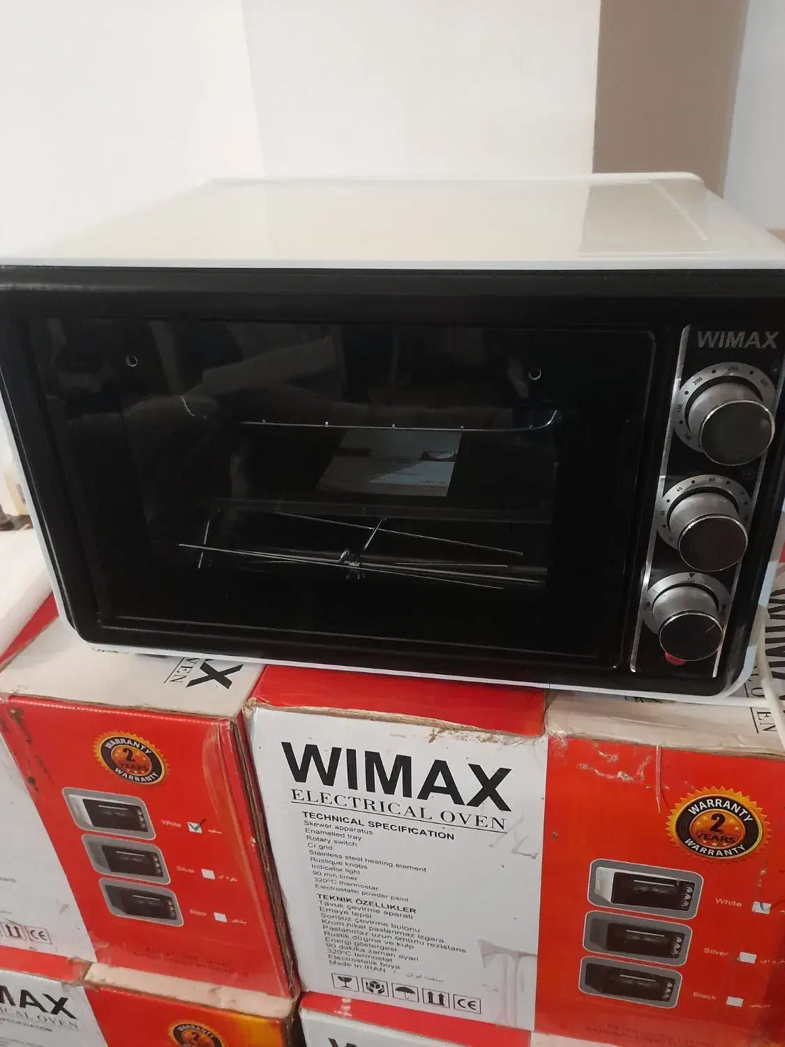 اون توستر  وایمکس 50 لیتر WIMAX|اجاق گاز و لوازم برقی پخت‌وپز|رشت, شهرک آیت الله منتظری|دیوار