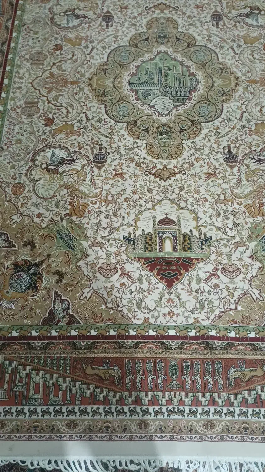 فرش طرح هخامنشی 2 عدد|فرش|محمدشهر, محمدشهر|دیوار