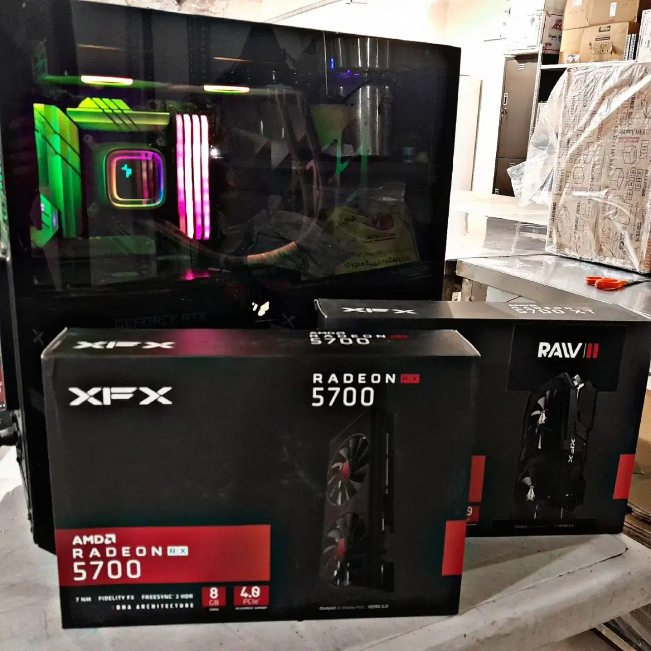 فروش ویژه انواع کارت RX5700 گیم رندر  AMD Radeon|قطعات و لوازم جانبی رایانه|تهران, ونک|دیوار