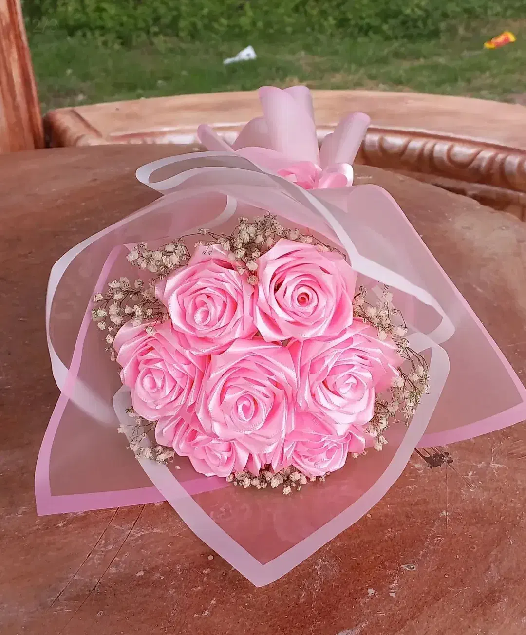 گل روبانی|گل مصنوعی|رشت, حومه رشت|دیوار