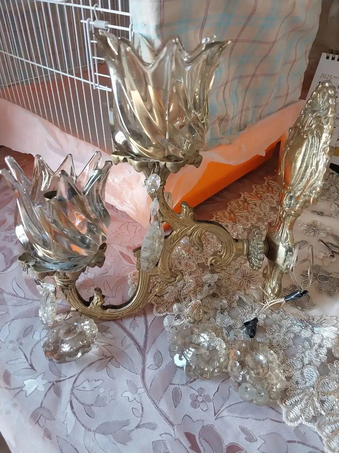 لوستر دیواری|لوستر و چراغ آویز|فردیس, شهرک ناز|دیوار