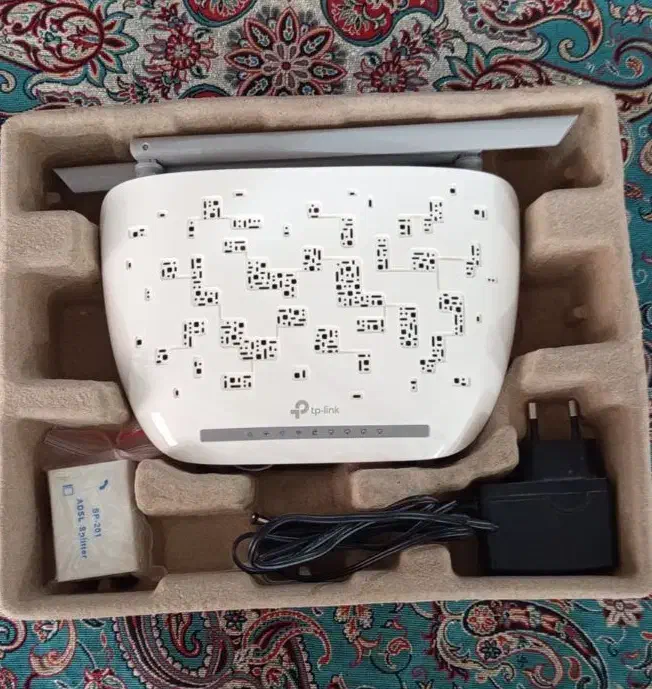 مودم  تی پی لینک دو انتن|مودم و تجهیزات شبکه|مشهد, اروند|دیوار