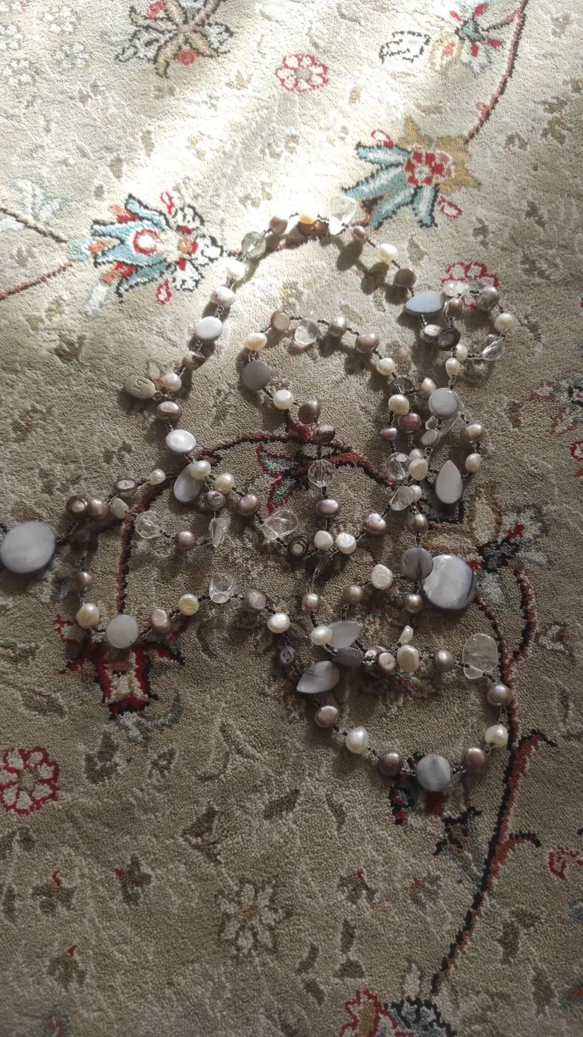 ریسه مروارید طبیعی و صدف تراش خورده|بدلیجات|اندیشه, اندیشه فاز ۴|دیوار