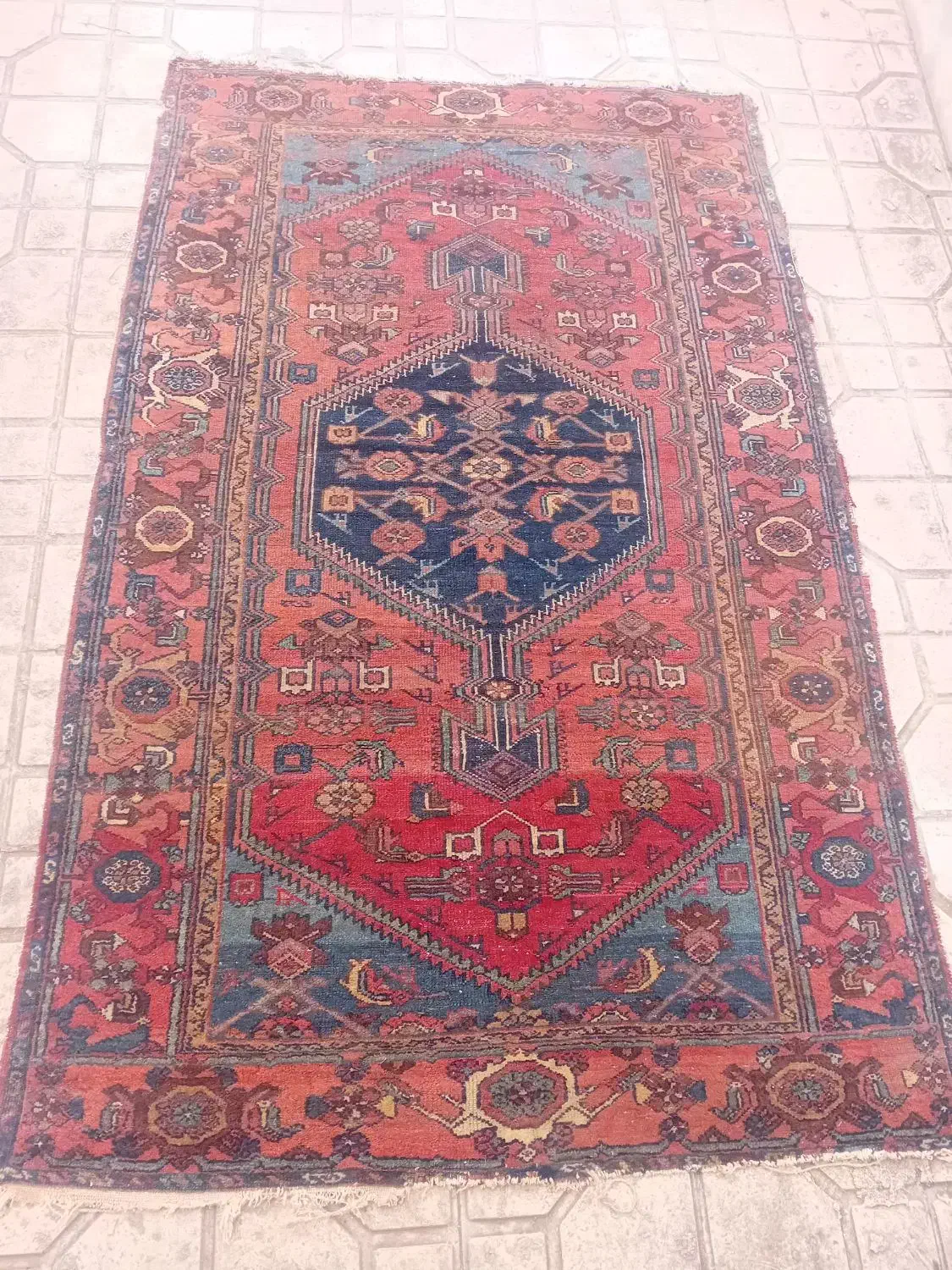 ۲قطعه فرش ۴متر کاملا گیاهی وبالای ۱۰۰سال|فرش|تهران, حر|دیوار