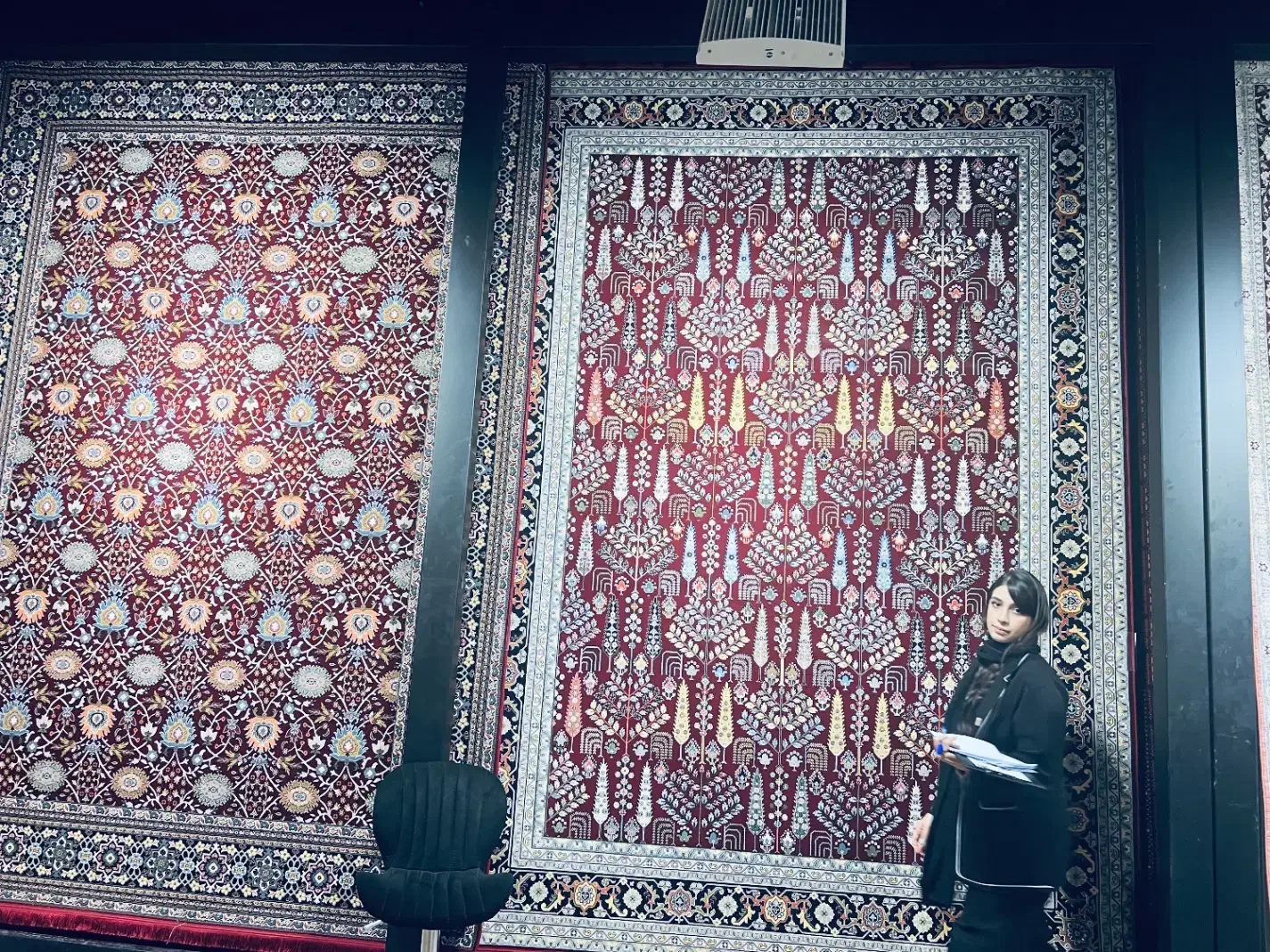 فرش نگین هلال مشهد ۱۵۰۰ شانه تراکم ۴۵۰۰|فرش|شیراز, شهرک سراج‎|دیوار