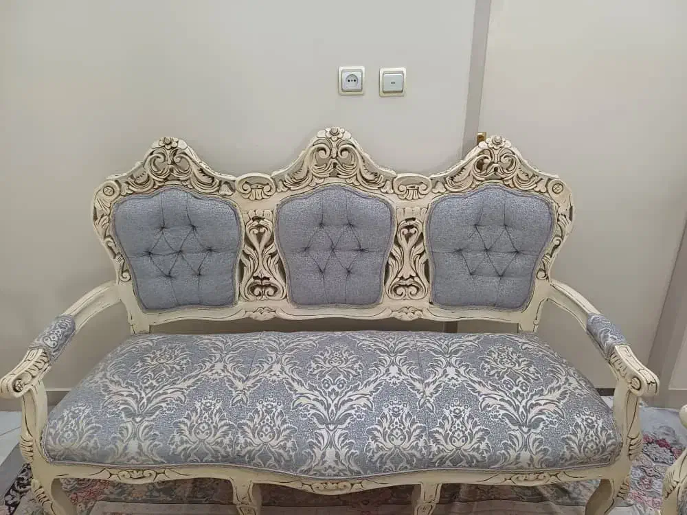 مبل استیل ۹ نفره|مبلمان خانگی و میز عسلی|تهران, ائمه اطهار|دیوار