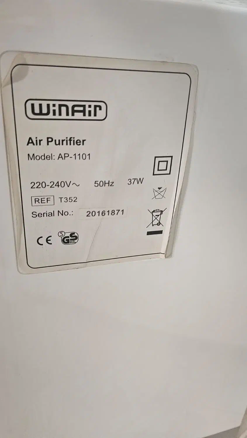 تصفیه هوای وین ایر|پنکه و تصفیهکنندهٔ هوا|تهران, تهرانسر شرقی|دیوار