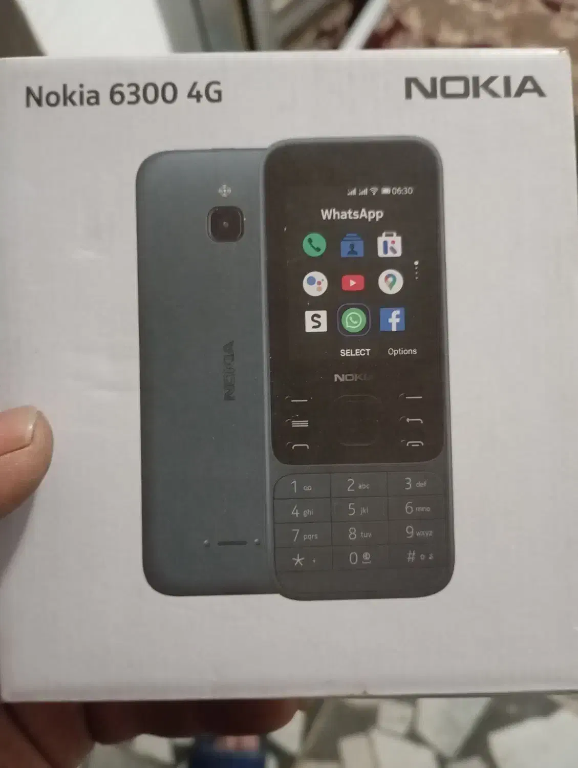 فروش گوشی نوکیا 6300درحد صفر .|موبایل|لنگرود, |دیوار