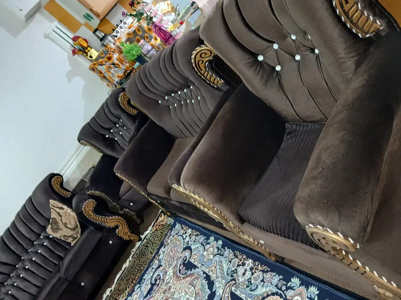 مبل 7نفره|مبلمان خانگی و میز عسلی|آبادان, |دیوار