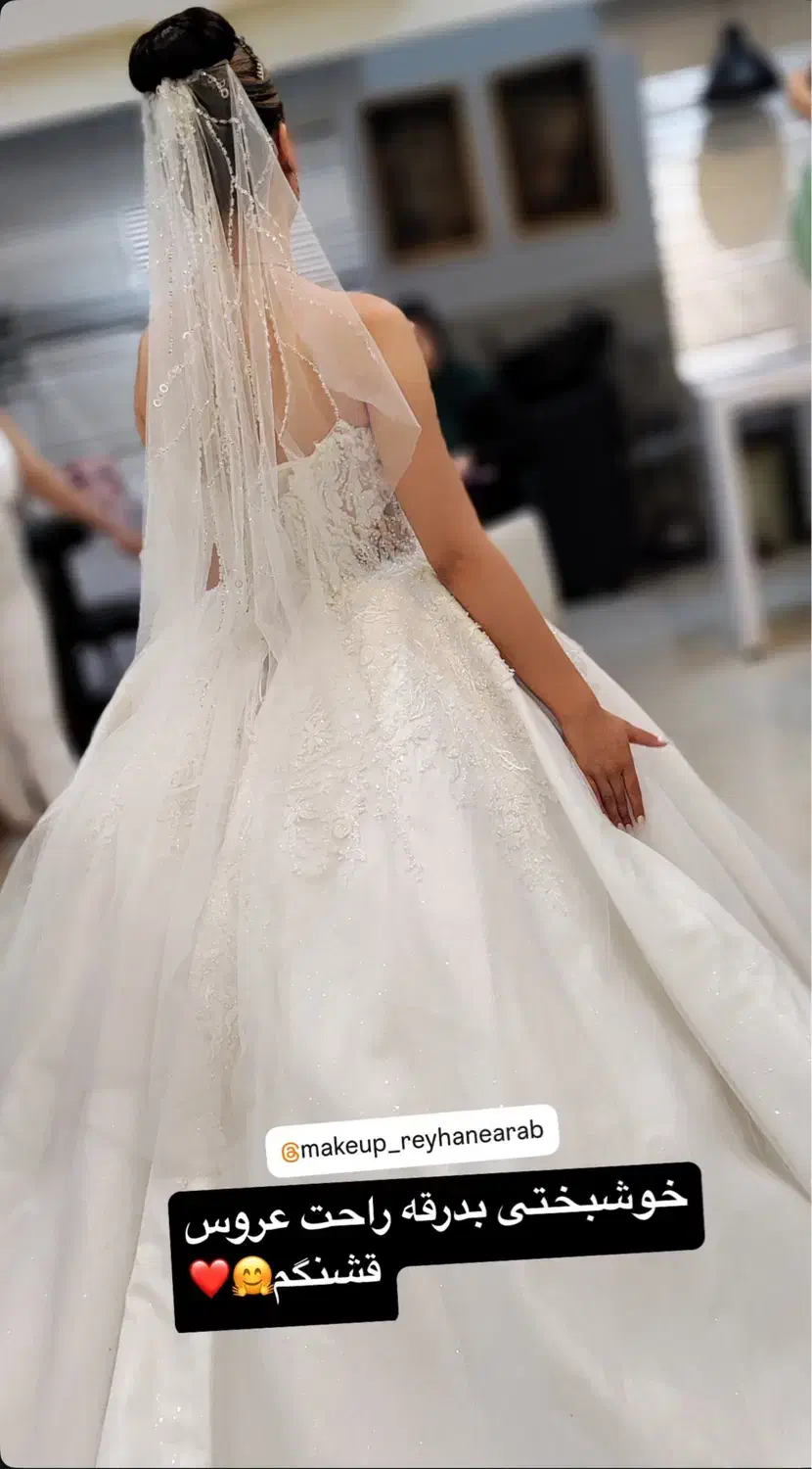 کرایه لباس عروس فوق العاده شیک ۵تومن|لباس|مشهد, ایثار|دیوار