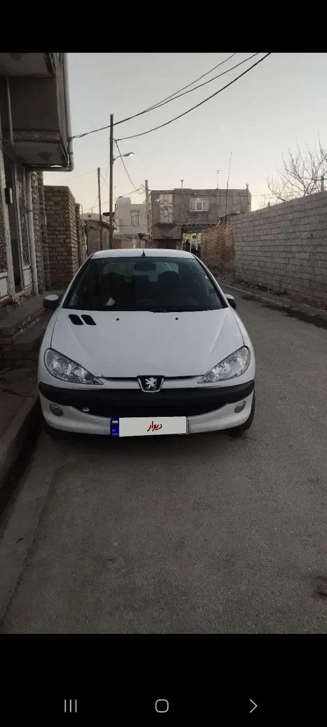 پژو۲۰۶مدل۹۶|خودرو سواری و وانت|قیدار, |دیوار