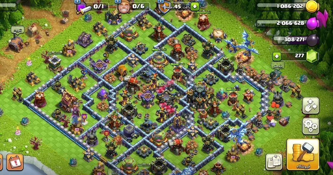 فروش اکانت کلش تاون 17|کنسول، بازی ویدئویی و آنلاین|تهران, هفت چنار|دیوار