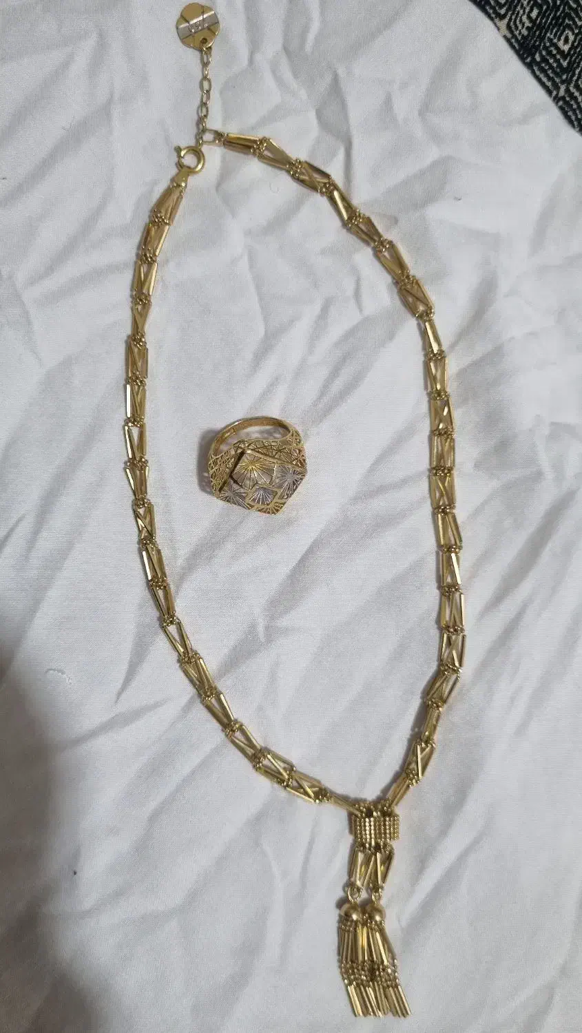 گردنبند و انگشتر|جواهرات|یاسوج, |دیوار