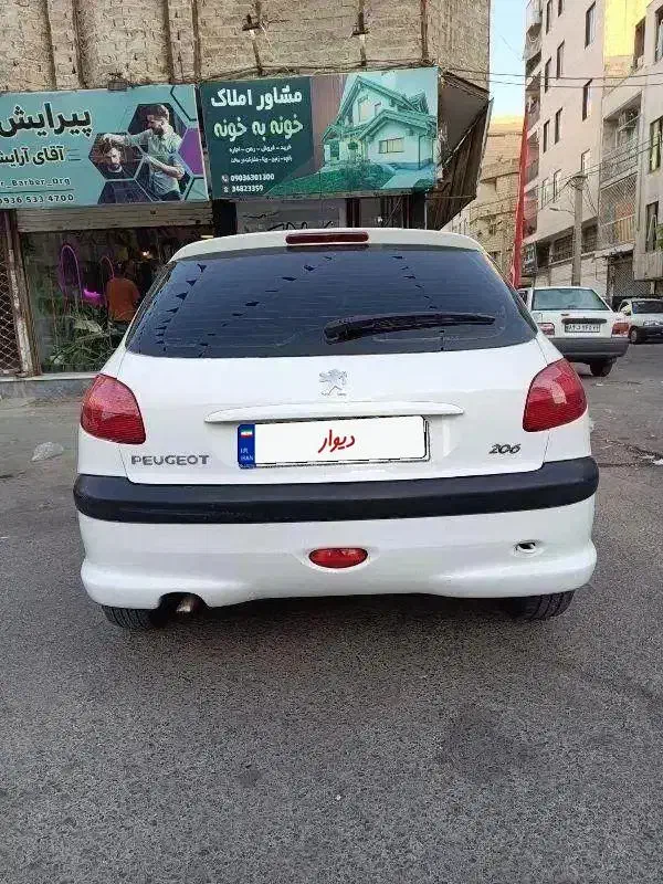 ۲۰۶مدل ۸۹تیپ۶|خودرو سواری و وانت|کرج, خرمدشت|دیوار