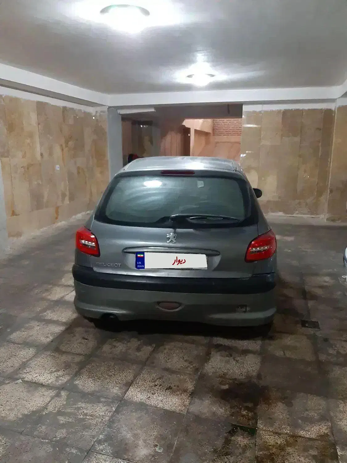 ۲۰۶ تیپ ۵ مدل ۸۵|خودرو سواری و وانت|اندیشه, اندیشه فاز ۱|دیوار