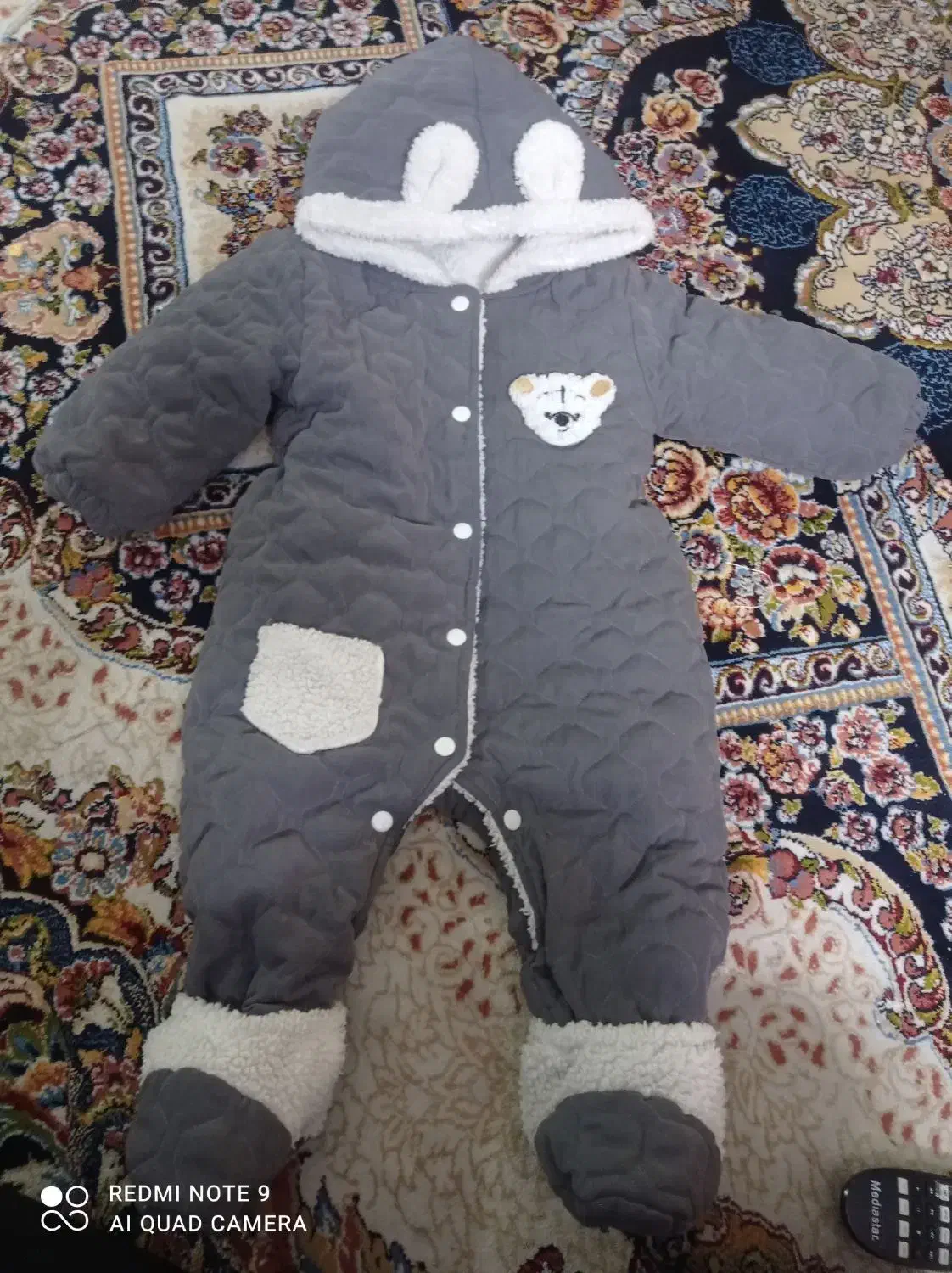 تاب کودک مخمل کاپشن سرهمی آغوشی مخمل|اسباب و اثاث بچه|قرچک, میرزائی جنوبی|دیوار