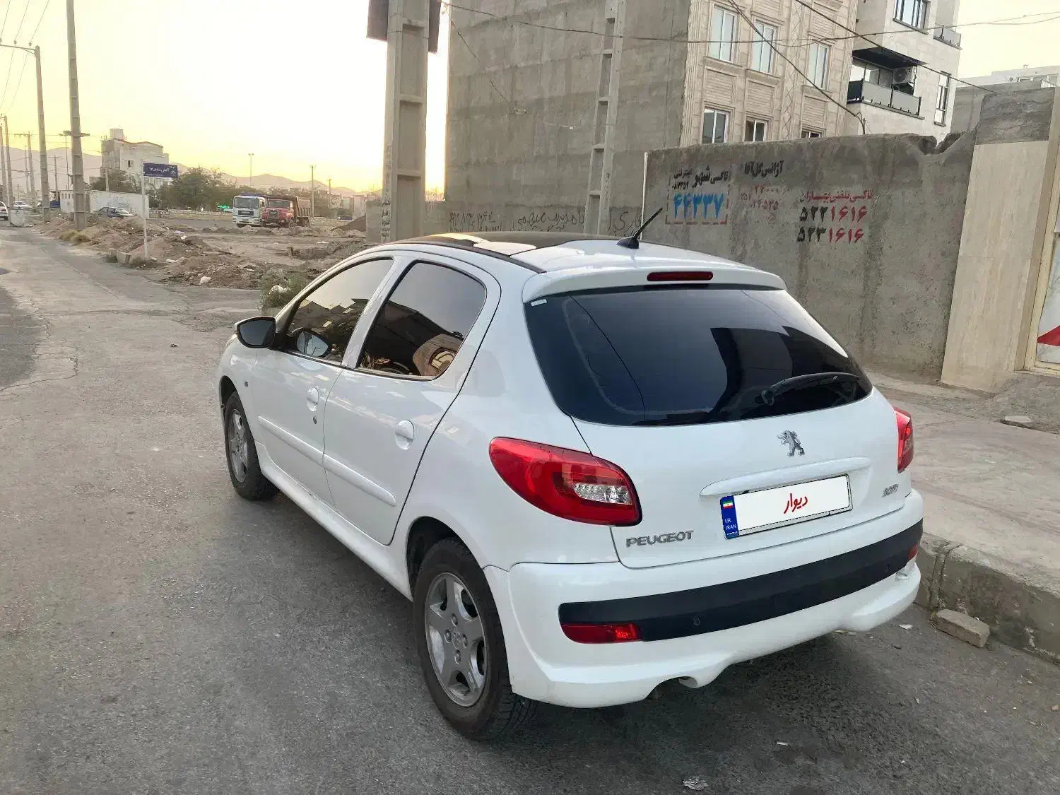 پژو ۲۰۷ پاناروما ارتقا یافته|خودرو سواری و وانت|اراک, |دیوار