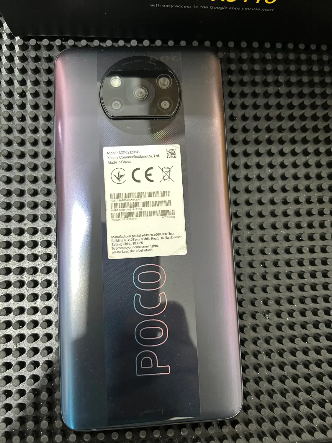 POCO x3PRO|موبایل|اسفراین, |دیوار
