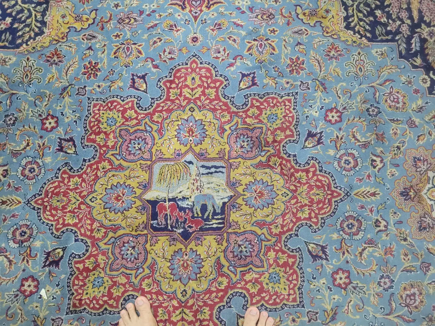 فرش|فرش|چهارباغ, |دیوار