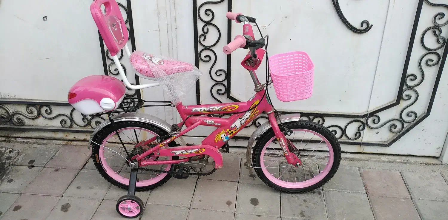 دوچرخه 16 صورتی|دوچرخه، اسکیت، اسکوتر|گرگان, |دیوار