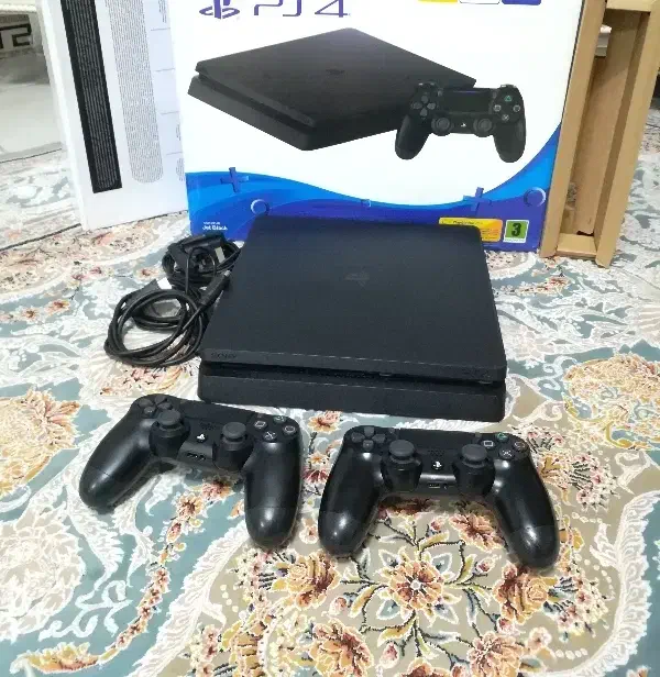 پی اس فور* اسلیم* دو دسته نو* تضمینی* پلمپ فول گیم|کنسول، بازی ویدئویی و آنلاین|تهران, تهرانسر شمالی|دیوار