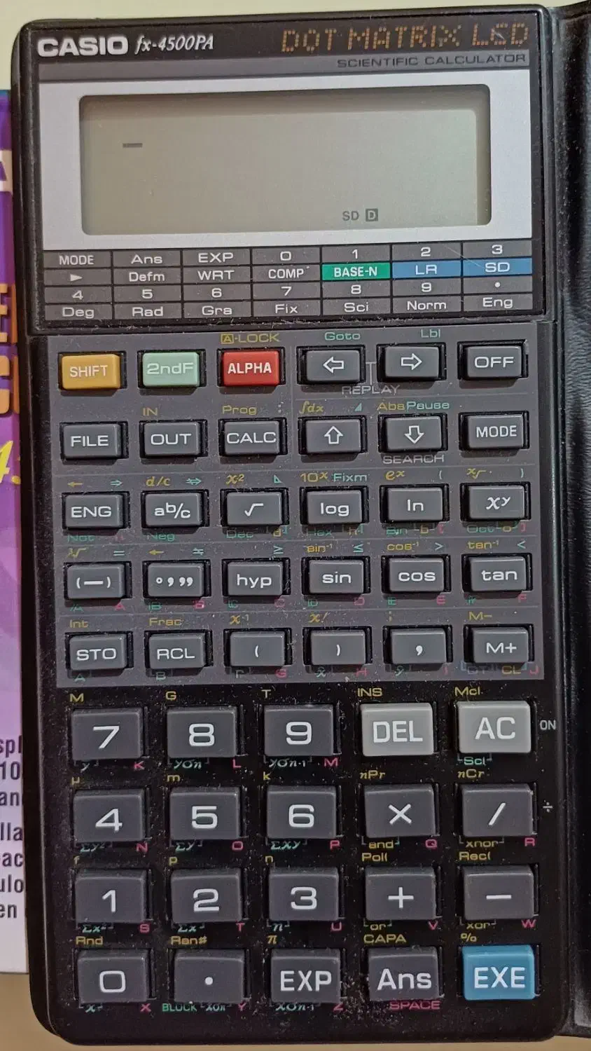 ماشین حساب casio اصل|لوازم التحریر|شیراز, باغ تخت|دیوار