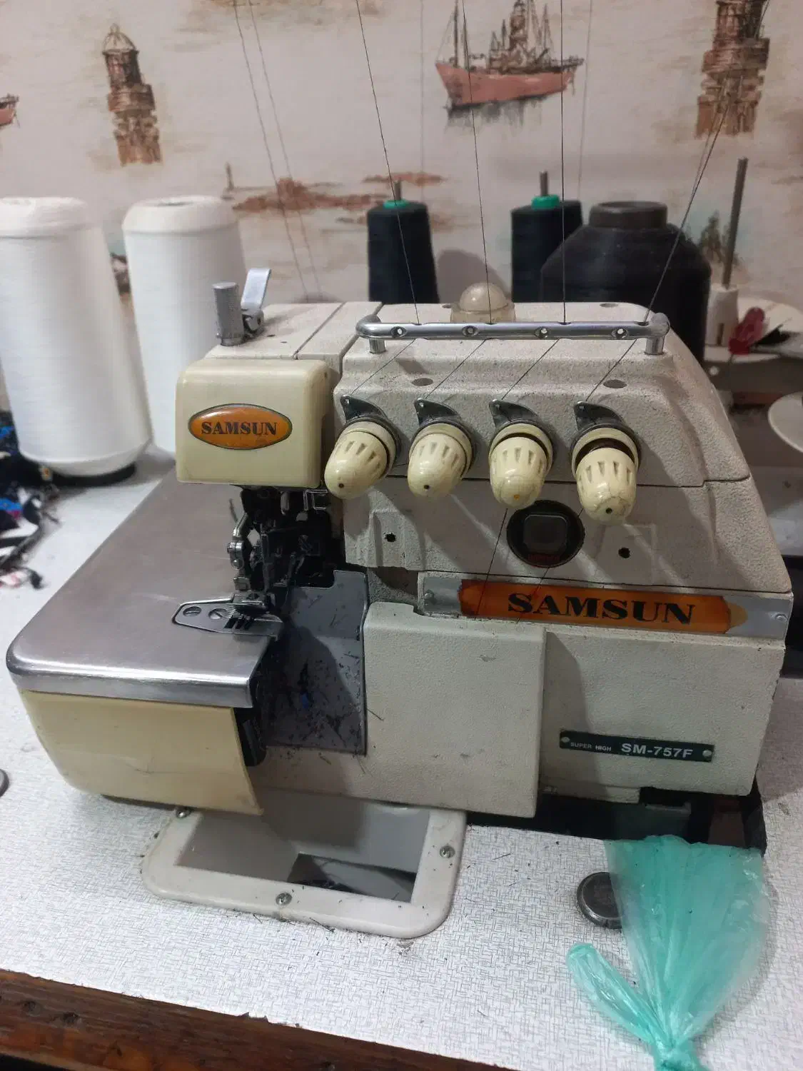 سردوز ۵نخ|چرخ خیاطی و ریسندگی|پاکدشت, پاکدشت (مامازند)|دیوار