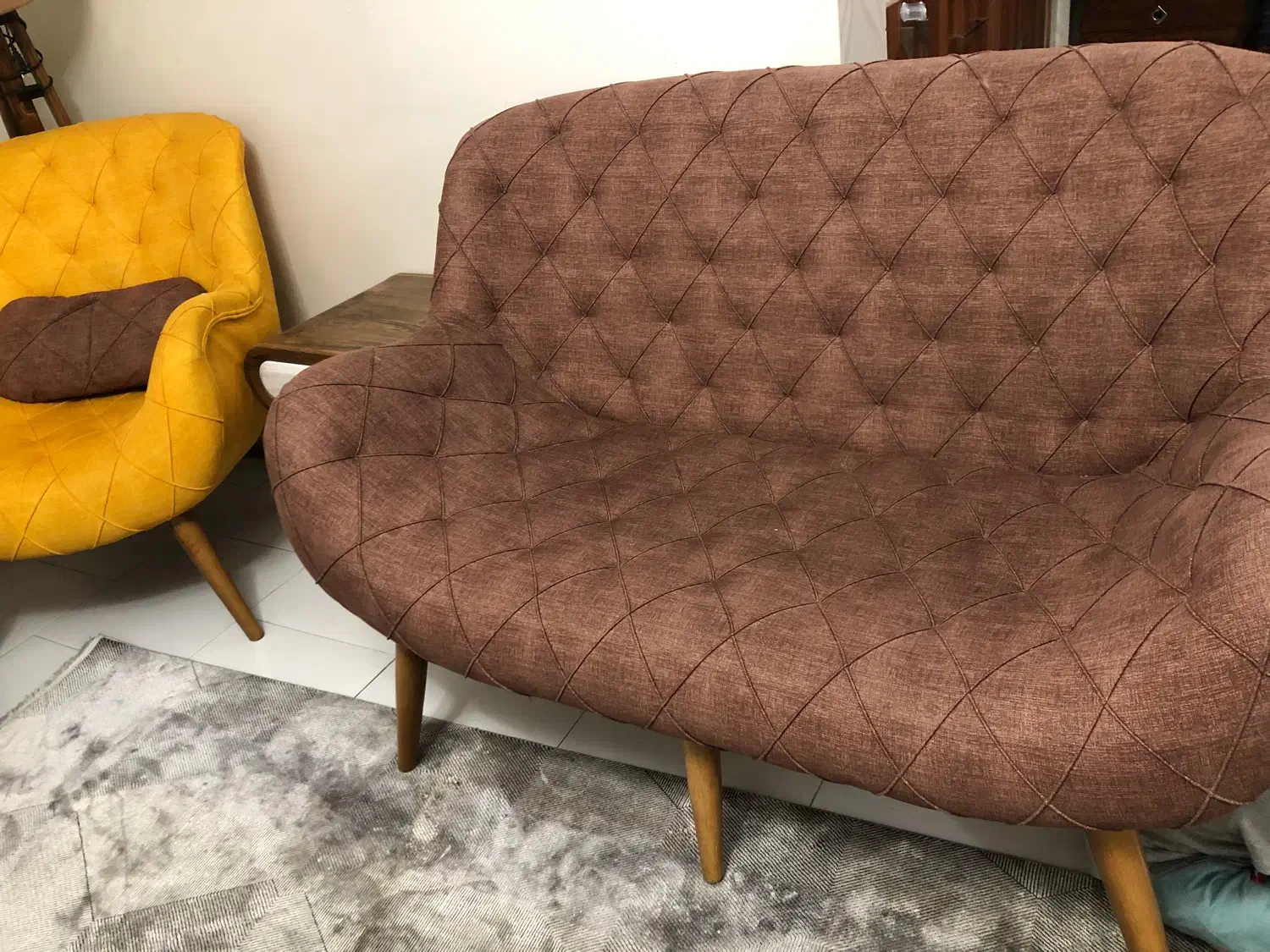 مبل ۷نفره چستر|مبلمان خانگی و میز عسلی|پردیس, فاز ۵|دیوار