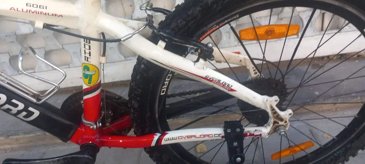 دوچرخه 24 اورلود آلومینیومی|دوچرخه، اسکیت، اسکوتر|تهران, خانی آباد نو جنوبی|دیوار