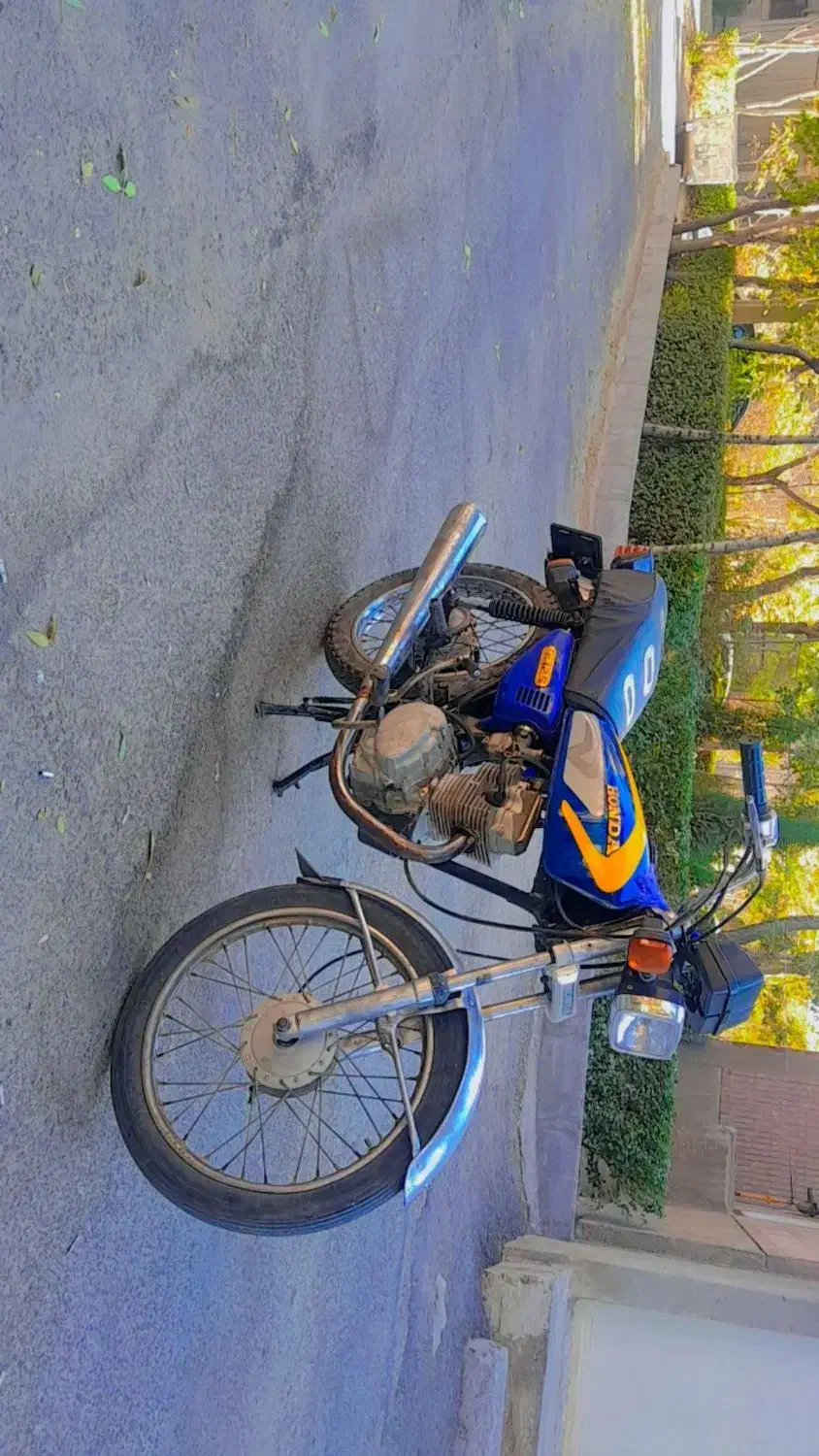 متور مزایده .|موتورسیکلت|اراک, |دیوار