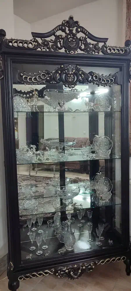 ویترین چوب درجه یک|بوفه، ویترین، کنسول|قم, پردیسان|دیوار