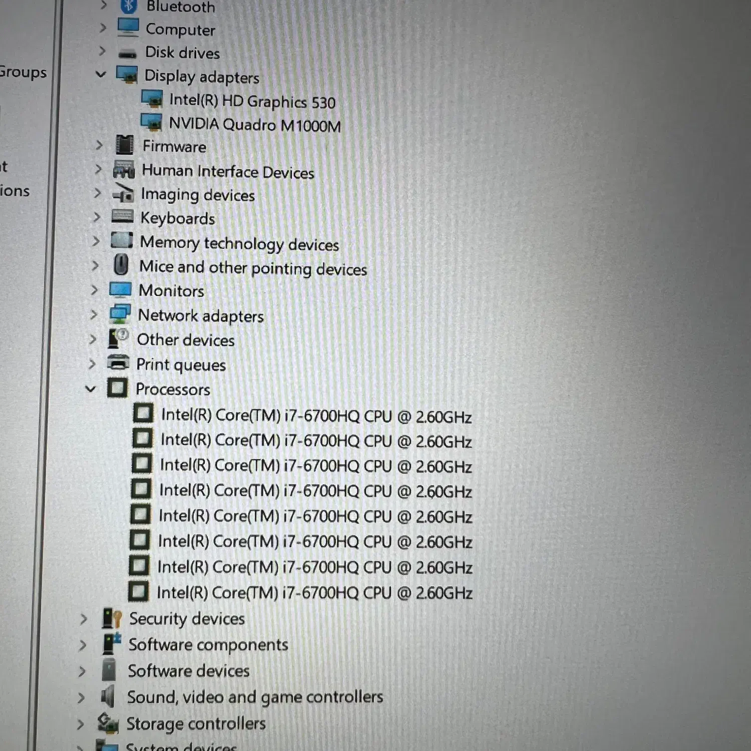 لپتاپ hp core i7 رم ۱۶ گرافیک ۴|رایانه همراه|قدس, شهر‌قدس|دیوار