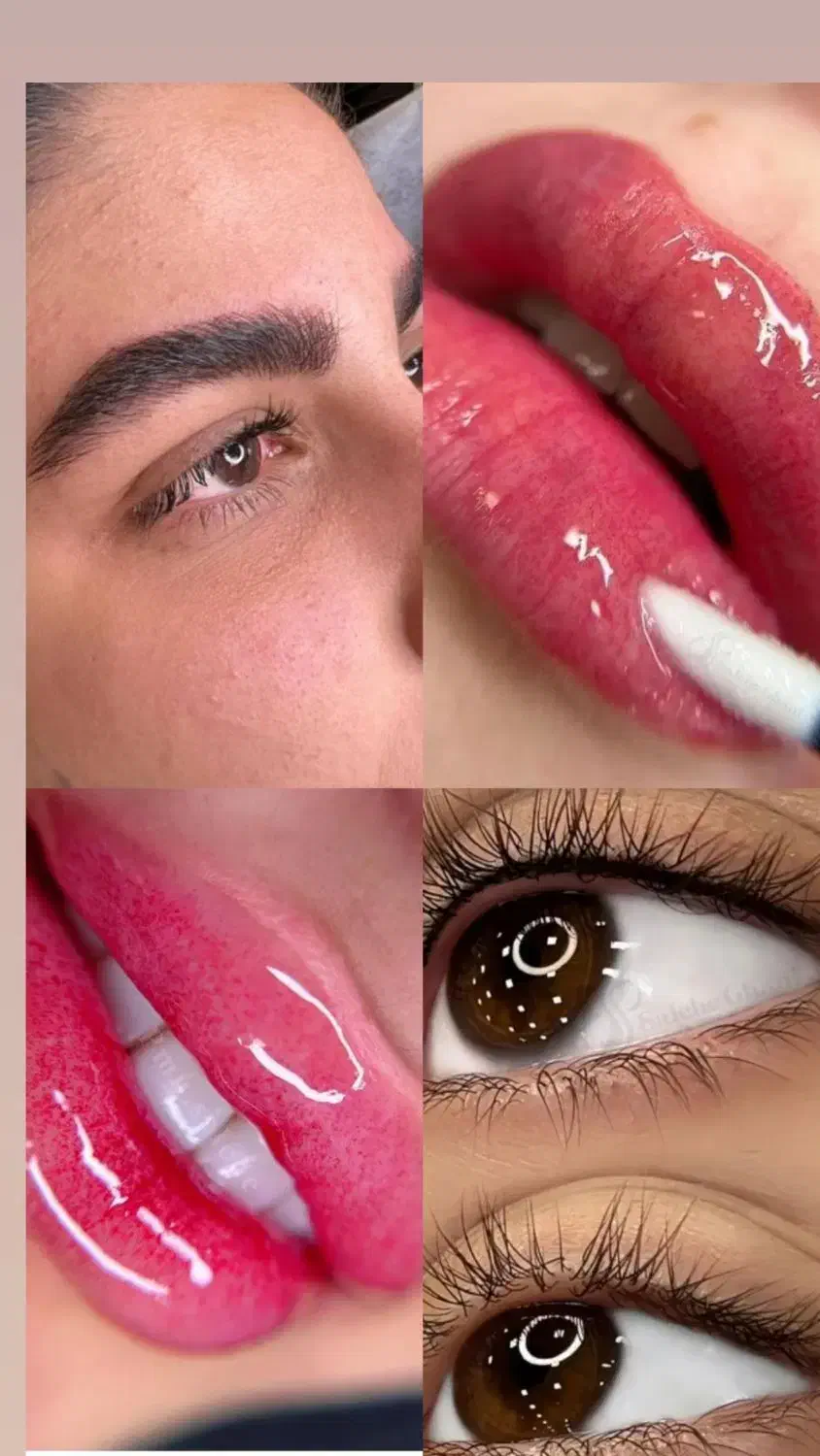 مدل شیدینگ و میکروبلیدینگ ابرو|خدمات آرایشگری و زیبایی|بندر گناوه, |دیوار