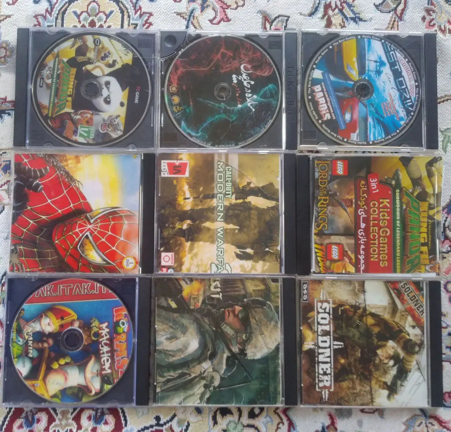 ۲۴ عدد سی دی بازی|کنسول، بازی ویدئویی و آنلاین|تهران, شهران جنوبی|دیوار