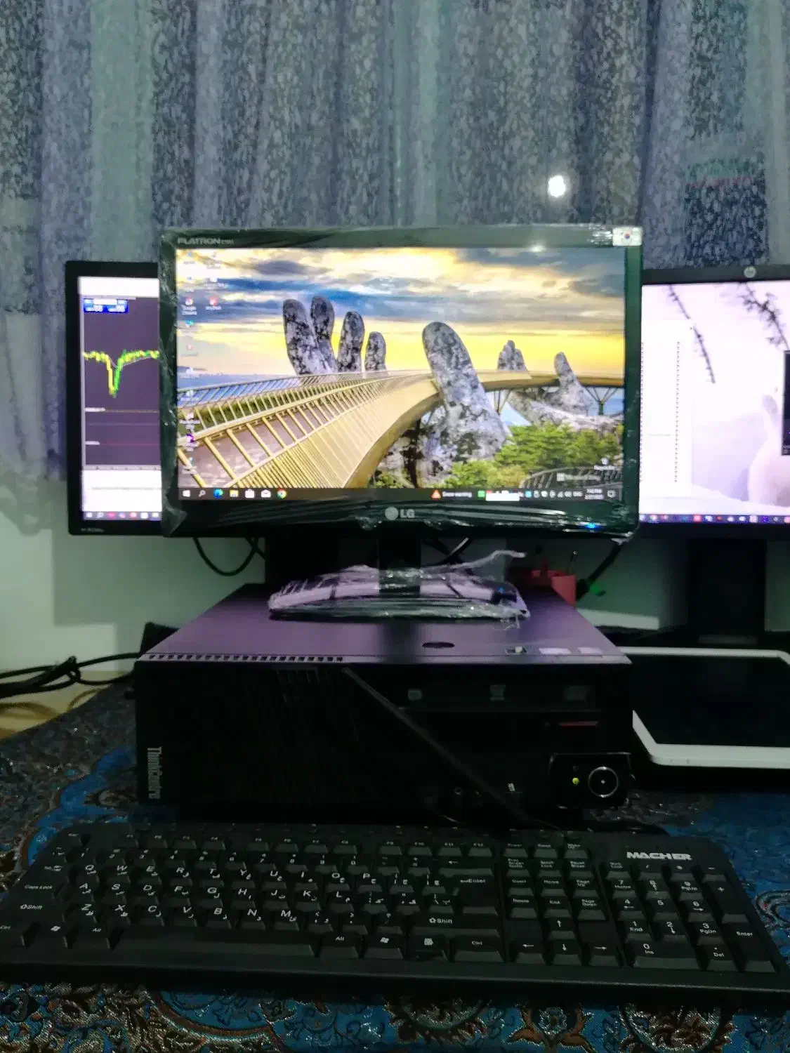 فروش مینی کیس core i5 با مانیتور|رایانه رومیزی|کرمانشاه, |دیوار