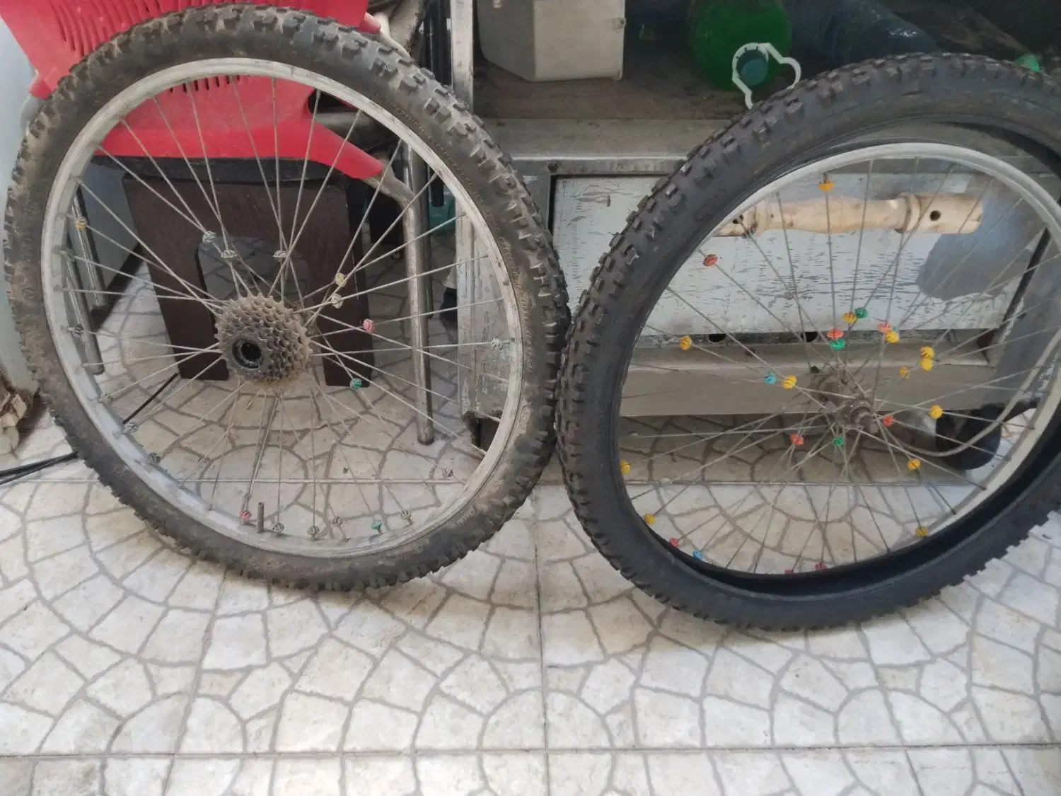 لاستیک دوچرخه|دوچرخه، اسکیت، اسکوتر|چمران, |دیوار