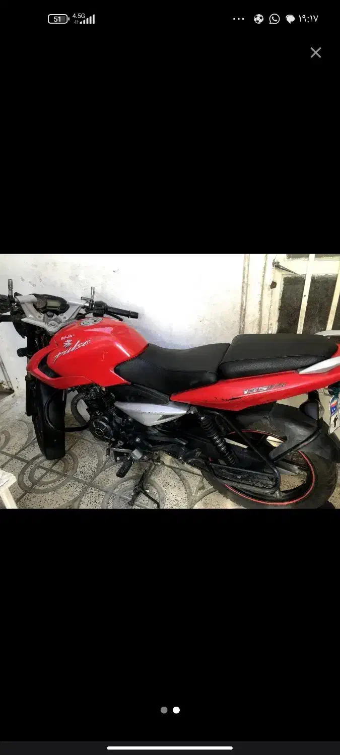 موتور کم کارکردپارکینگ بوده|موتورسیکلت|باغستان, |دیوار