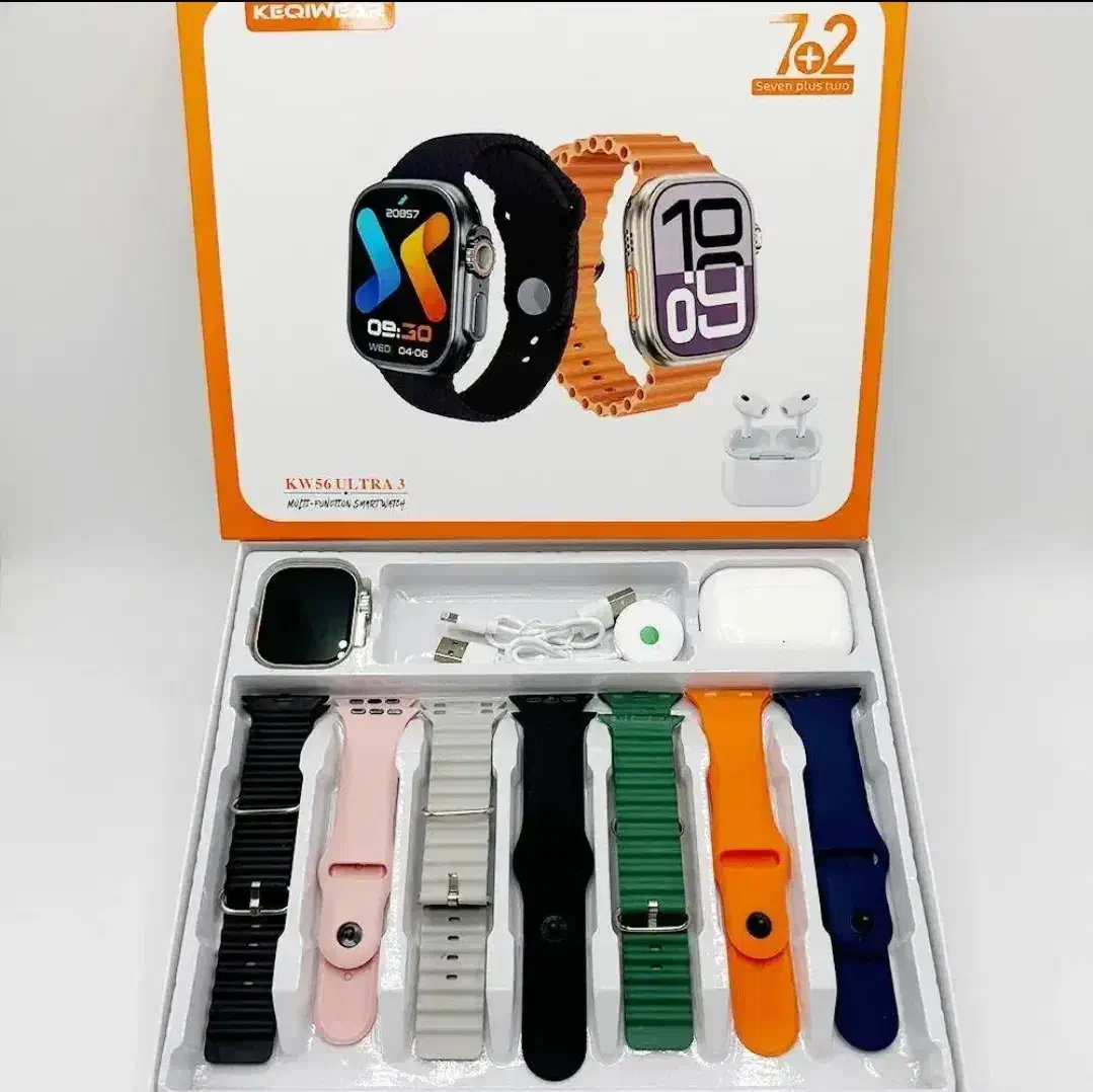 ساعت هوشمند همراه ۷ بند و ایرپاد|ساعت|کرمانشاه, |دیوار