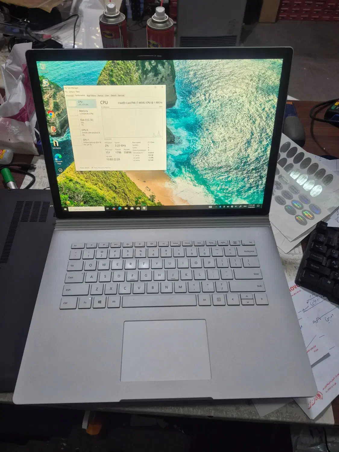 لپ تاپ سورفیسبوک ۲ Surface Book|رایانه همراه|مشهد, سراب|دیوار