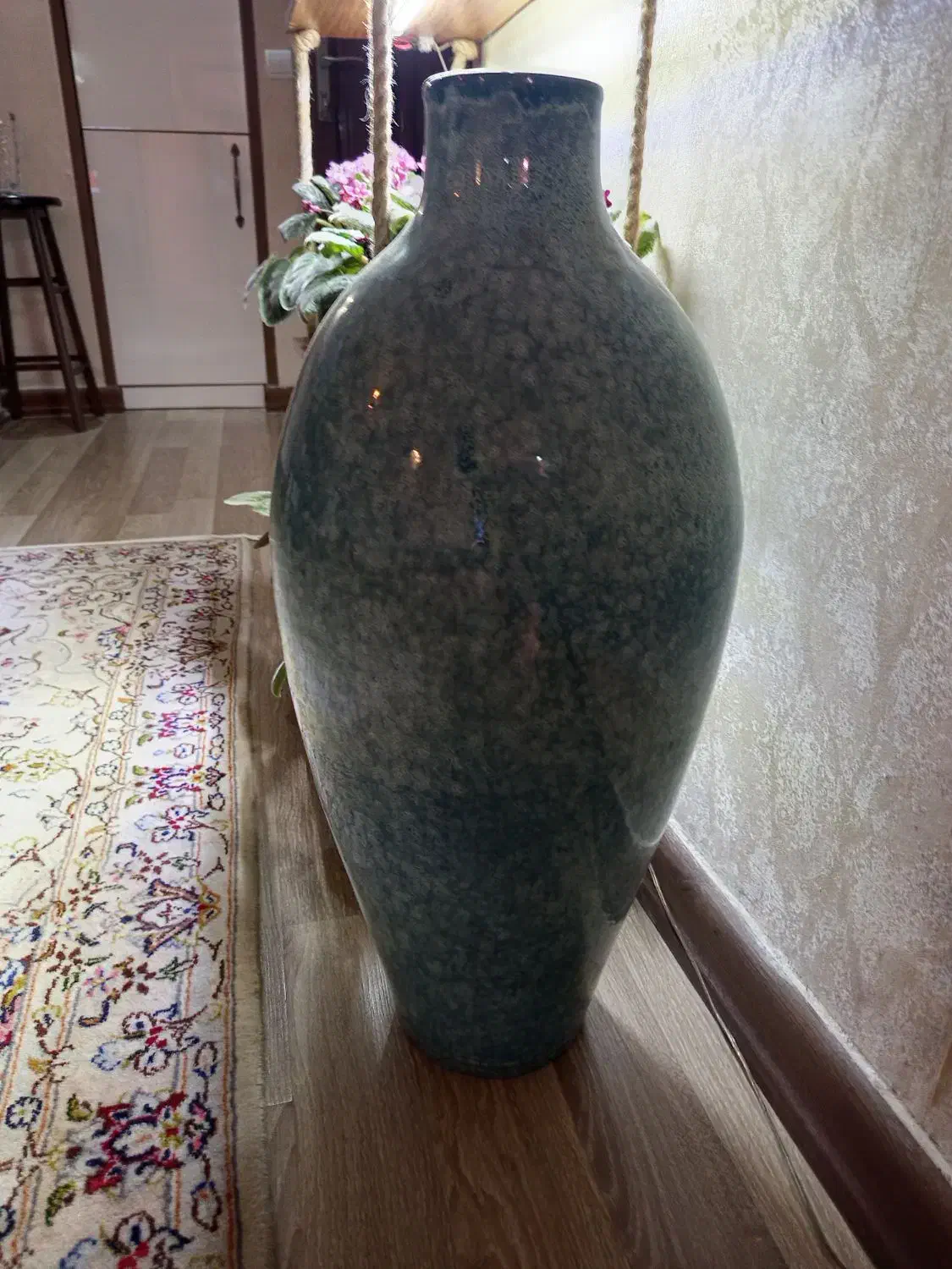 گلدون فیروزه ای لالجین|صنایع دستی و سایر لوازم تزئینی|تهران, سازمان برنامه جنوبی|دیوار