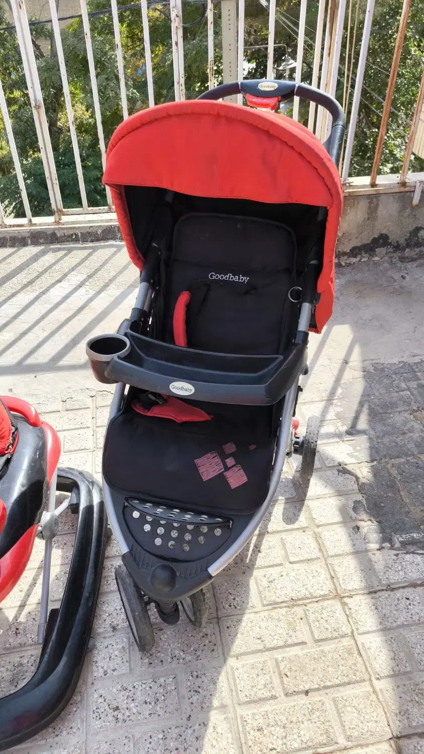 کالسکه. روروئک. کریر صندلی ماشین|کالسکه و لوازم جانبی|مشهد, مصلی (کارمندان اول)|دیوار