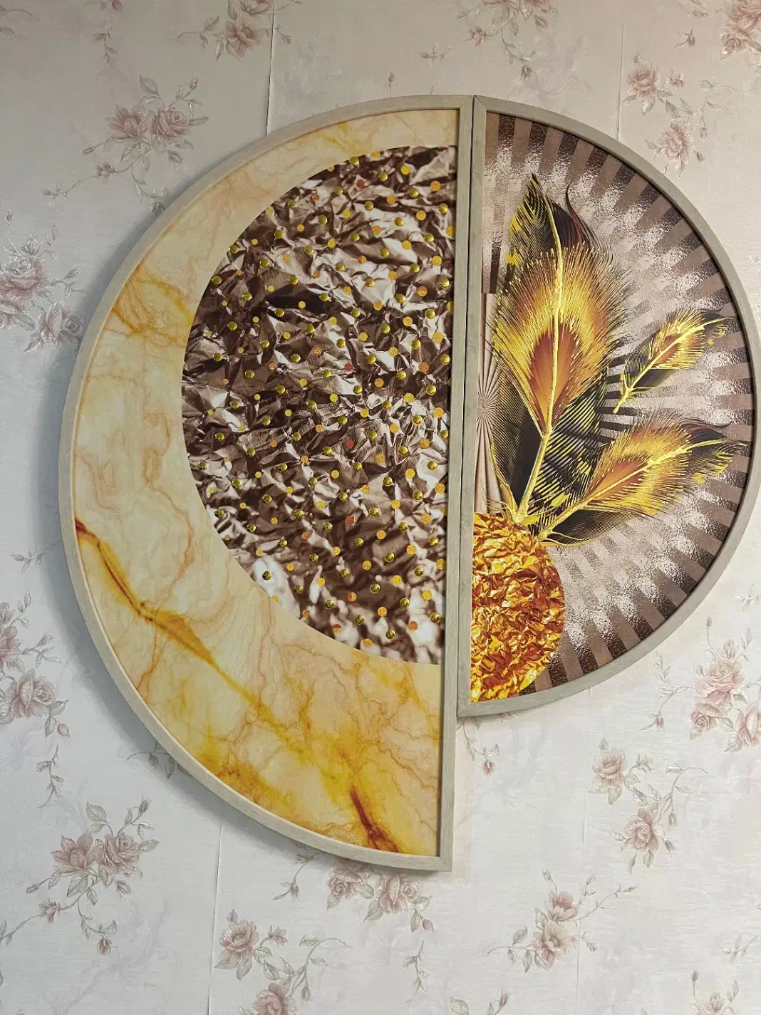 ساعت شمعدان  لوستر. تابلو|تابلو فرش|اندیشه, اندیشه فاز ۱|دیوار