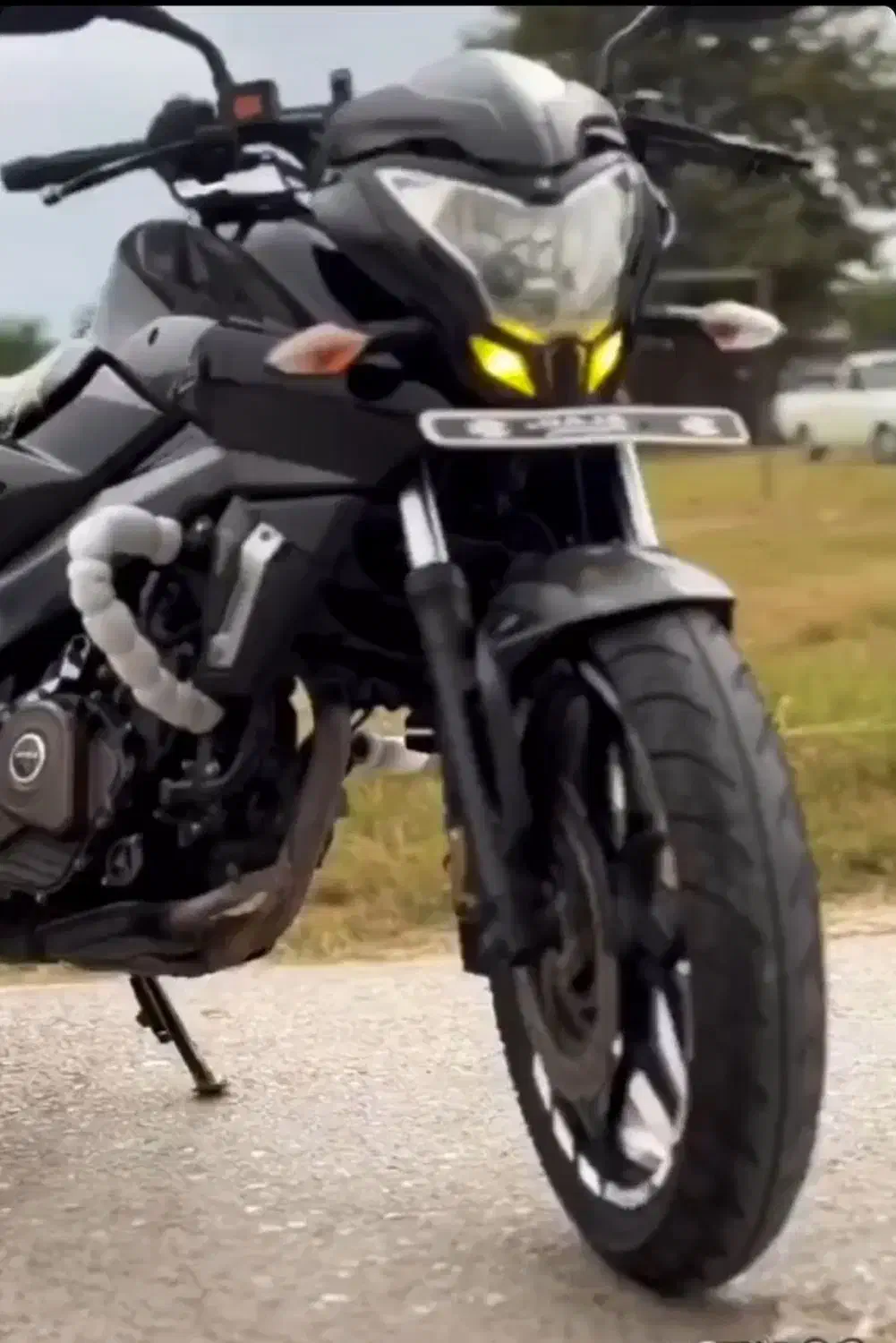 ns200مشکی|موتورسیکلت|قائم‌شهر, |دیوار