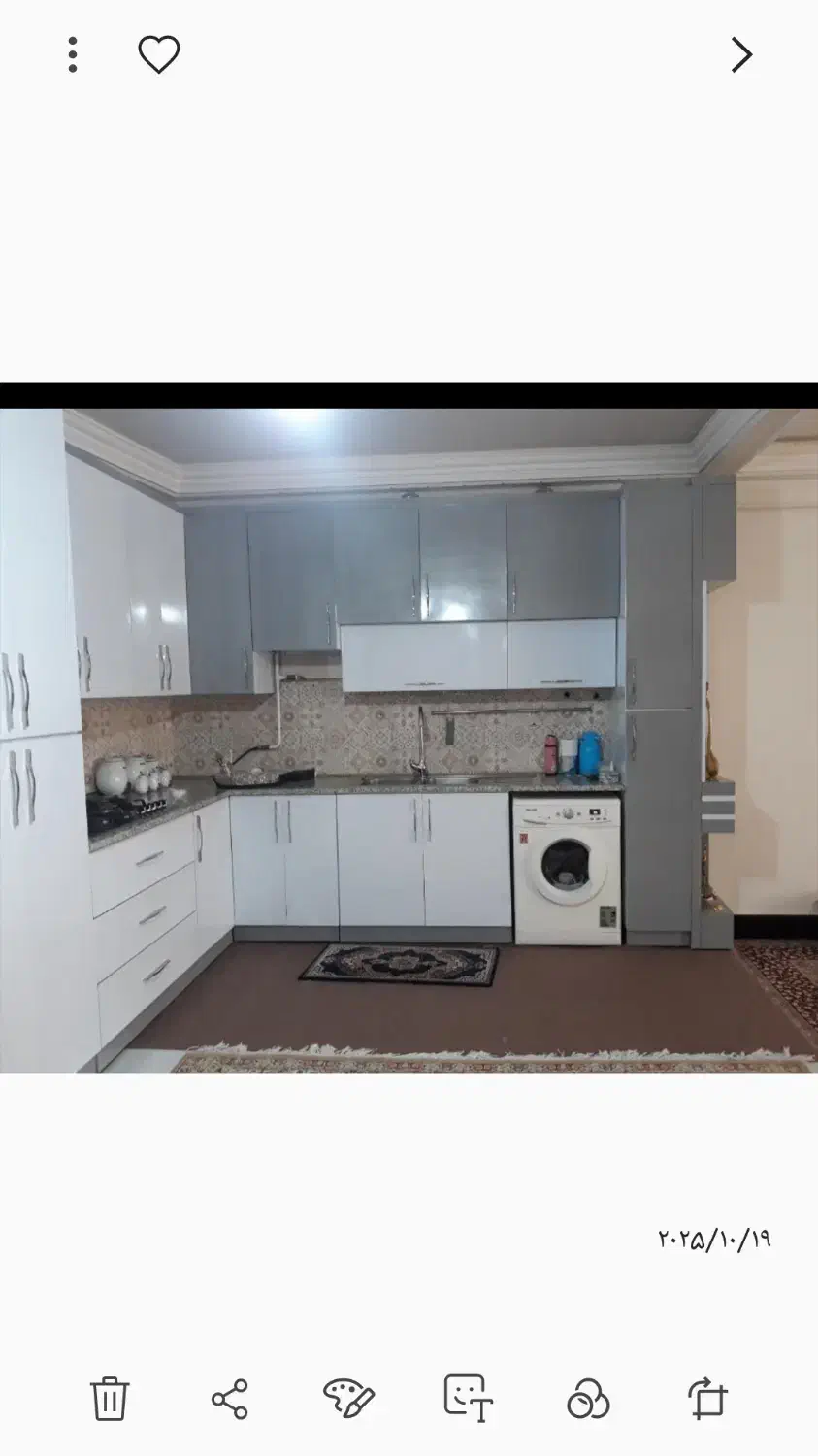 سرویس کابینت اشپز خانه فلزی جنس درجه یک|مصالح و تجهیزات ساختمان|کوهدشت, |دیوار