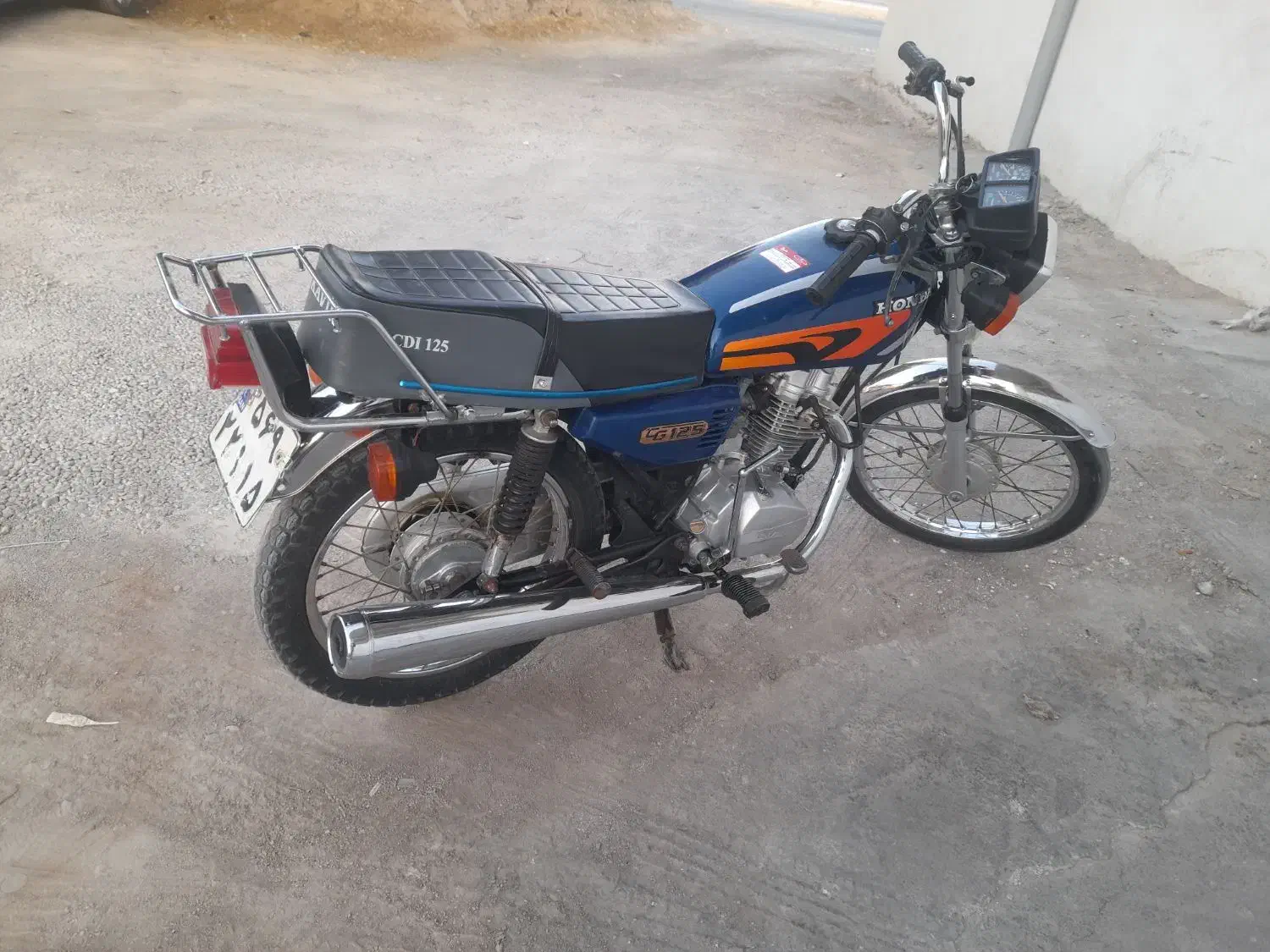 موتور استارتی ۱۲۵ مدل ۱۳۹۵|موتورسیکلت|بهبهان, |دیوار