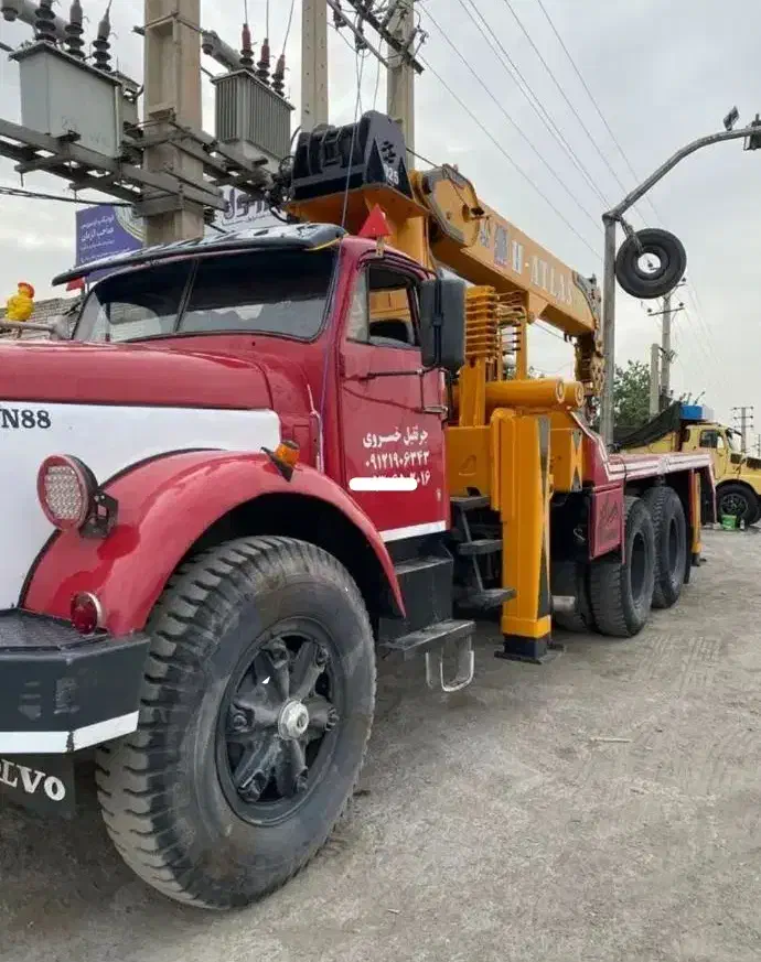 جرثقیل ولوو سوسماری|خودرو سنگین|پاکدشت, پاکدشت (مامازند)|دیوار