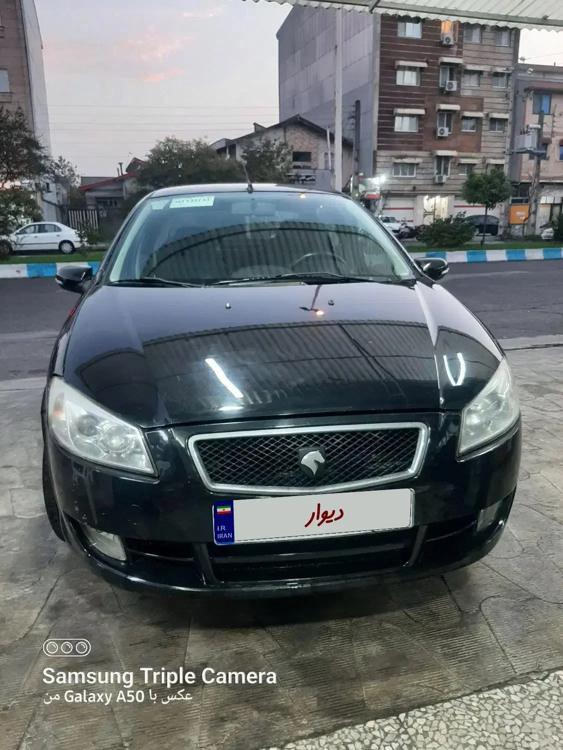 رانا ۹۵ مشکی بی رنگ بی ضربه|خودرو سواری و وانت|بندر انزلی, ساحل قو|دیوار