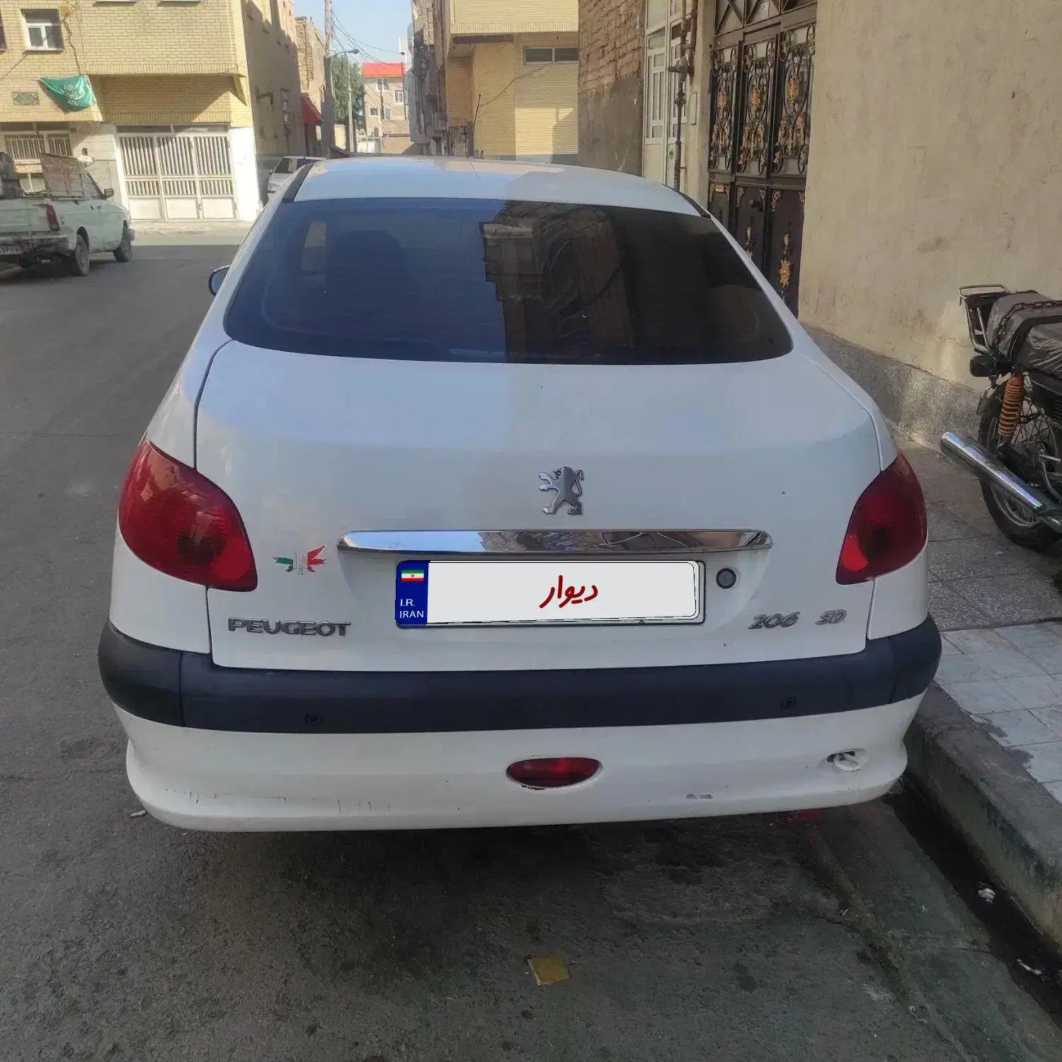 پژو صندوقدار، sdمدل 94|خودرو سواری و وانت|قم, چهل درخت‎|دیوار